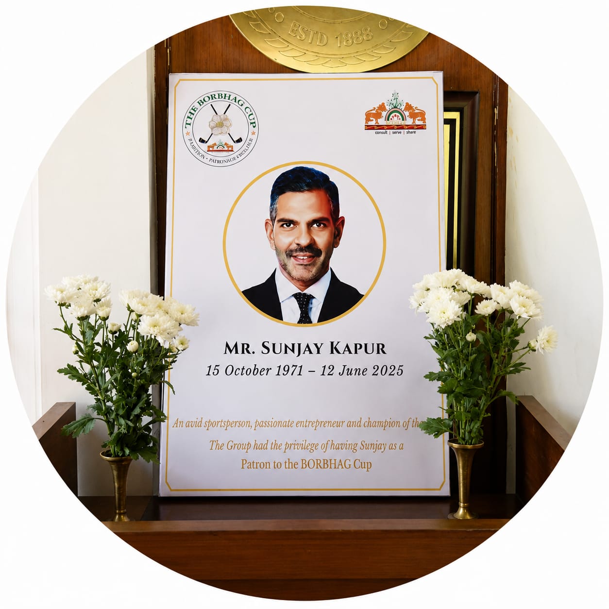 Portrait of Mr. Sunjay Kapur